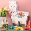 Harrycle Fiesta Llama Piata Includes Stick Blindfold Cinco De Mayo Llama Piata Mexican Party Favors for Mexican Cinco De Mayo Party Decor, 16 x 12 Inches view 4
