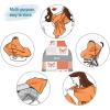 Customized Baby Name Car Seat Cover for Girls, Personalized Cartoon Fox Infant Stroller Canopy Multi Use Nursing Covers Soft Breathable Breastfeeding Scarf, Shower Gift for Newborn Infant view 4