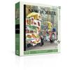 New York Puzzle Company - New Yorker Sidewalk Connoisseurs - 1000 Piece Jigsaw Puzzle for Family Game Nights by Victoria Tentler-Krylov view 1