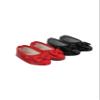 American Fashion World Black and Red Bow Flats for 18-Inch Dolls | Premium Quality & Trendy Design | Dolls Shoes | Shoe Fashion for Dolls for Popular Brands view 2