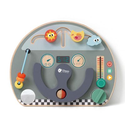 Classic World Travelling Busy Board, 11-inch Height