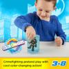 Fisher-Price Imaginext DC Super Friends Batman Toys, Color Changers Figure Set, Batman & Two-Face for Preschool Kids Ages 3+ Years view 2