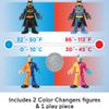 Fisher-Price Imaginext DC Super Friends Batman Toys, Color Changers Figure Set, Batman & Two-Face for Preschool Kids Ages 3+ Years view 4
