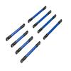 TRX-4M SUSP LINK SET F&R ALUM BLUE (TRA9749-BLUE) (BLUE) view 1
