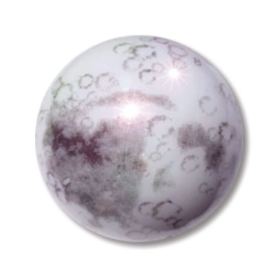 Shasta Visions Moon Marbles 1"