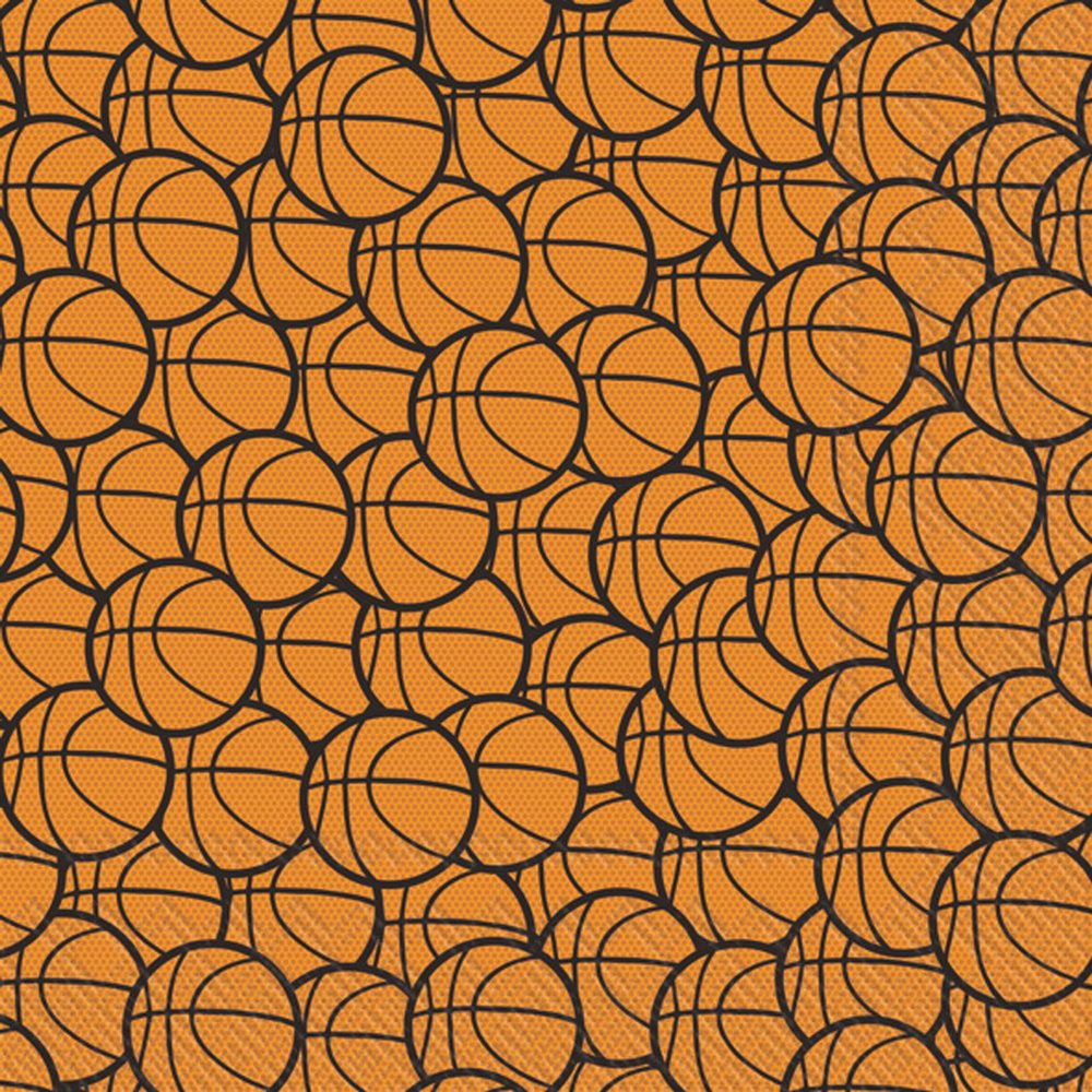 Basketball Party Napkins 40 Count | 2 packs of 20CT Cocktail Napkins