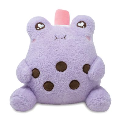 Cuddle Barn PlushGoals - Boba Wawa | Super Soft Cute Kawaii Froggie Dressed As Bubble Tea Collectible Stuffed Animal Plush Toy, 9 inches