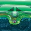 BigMouth Inc. Green Leaf Pool Float, Large Lounge Raft, Durable Vinyl Floatie, Funny Inflatable Plant, Summer Pool Party Water Toy view 3