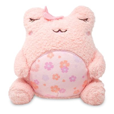 Cuddle Barn PlushGoals - Sakura Wawa | Super Soft Cute Kawaii Froggie Dressed As Cherry Blossom Collectible Stuffed Animal Plush Toy, 9 inches