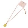 18 Karat Gold Plated Eye Spy Necklace view 2