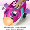 Fisher-Price Little People Barbie Toddler Toy Little Dream Plane with Lights Music & Figures for Pretend Play Ages 18+ Months view 4