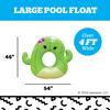 BigMouth x Squishmallows Original Large Inflatable Pool Float, Swim Ring for Adults and Kids, Pool Party Supplies & Water Toys - Maritzia The Cactus view 3