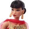 Barbie Inspiring Women Doll, Anna May Wong Collectible Dressed in Red Gown with Golden Dragon Design view 3