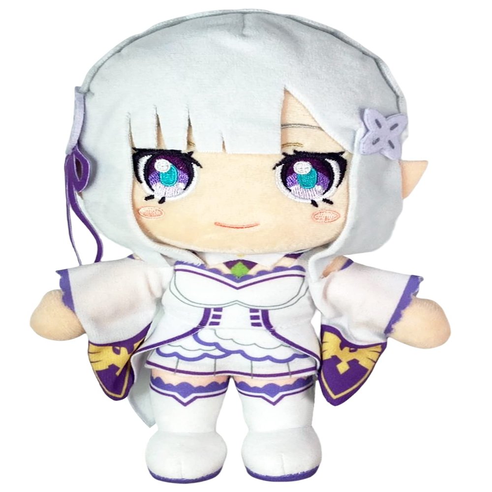 Re Zero S2 - Emilia Movable Ver Plush 8" H