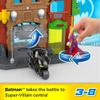 Fisher-Price Imaginext DC Super Friends Batman Toy, Crime Alley Playset with Figures & Accessories for Preschool Kids Ages 3+ Years (Amazon Exclusive) view 2