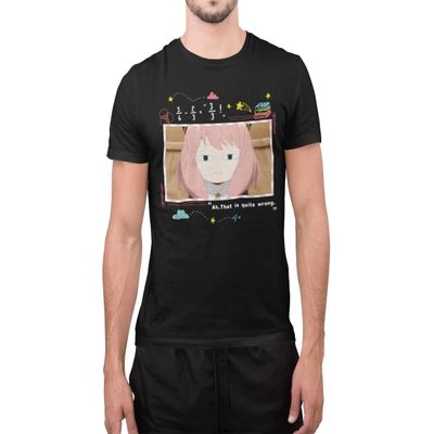 Spy X Family - Anya Forger's Expression Men's T-Shirt Multicolor