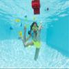 Wahu Mystery Key Treasure Challenge Pool Diving Toy Set for Kids Ages 5+, Underwater Treasure Chest and Key Diving Search Game for Pool view 4
