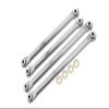 Axial 1/18 UTB18 Capra 4WD Unlimited Trail Buggy AXI01002 Upgrades Aluminum 7075-T6 Front Lower & Rear Lower Chassis Links Parts - Silver view 2