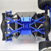 Axial 1/18 UTB18 Capra 4WD Unlimited Trail Buggy AXI01002 Upgrades Aluminum 7075-T6 Front Lower & Rear Lower Chassis Links Parts - Silver view 3