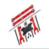 Axial 1/18 UTB18 Capra 4WD Unlimited Trail Buggy AXI01002 Upgrade Parts Aluminum 7075-T6 Rear Stabilizer Bar - Red view 1