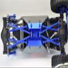 Axial 1/18 UTB18 Capra 4WD Unlimited Trail Buggy AXI01002 Upgrades Aluminum 7075-T6 Front Lower & Rear Lower Chassis Links Parts - Blue view 2