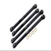 Axial 1/18 UTB18 Capra 4WD Unlimited Trail Buggy AXI01002 Upgrades Aluminum 7075-T6 Front Lower & Rear Lower Chassis Links Parts - Black view 1