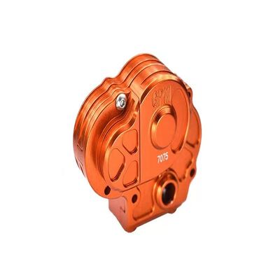 Axial 1/18 UTB18 Capra 4WD Unlimited Trail Buggy AXI01002 Upgrade Parts Aluminum 7075-T6 Transmission Housing Set - Orange