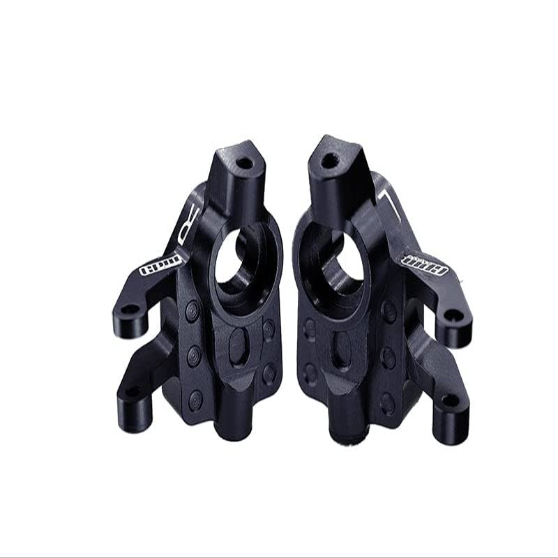 Axial 1/18 UTB18 Capra 4WD Unlimited Trail Buggy AXI01002 Upgrade Parts Aluminum 7075-T6 Front Knuckle Arm Set - Black