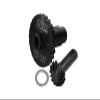Medium Carbon Steel Front Or Rear Bevel Gear Set 12T/24T for Traxxas 1:18 TRX4M Ford Bronco Crawler 97074-1 / TRX4M Land Rover Defender 97054-1 / TRX4M K10 High Trail Crawler 97064-1 Upgrades - Black view 1
