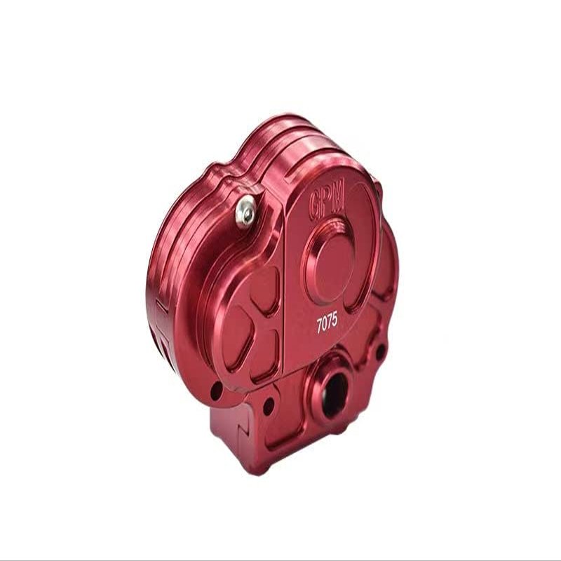 Axial 1/18 UTB18 Capra 4WD Unlimited Trail Buggy AXI01002 Upgrade Parts Aluminum 7075-T6 Transmission Housing Set - Red