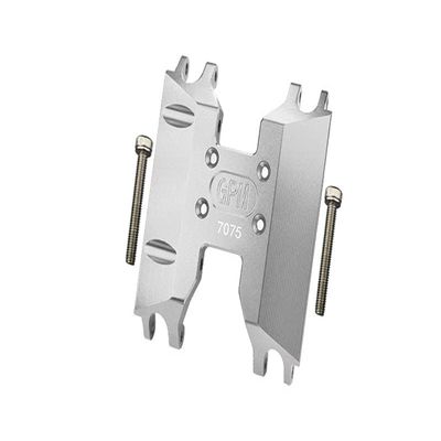 Axial 1/18 UTB18 Capra 4WD Unlimited Trail Buggy AXI01002 Upgrade Parts Aluminum 7075-T6 Chassis Skid Plate - Silver