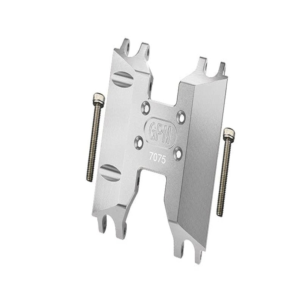 Axial 1/18 UTB18 Capra 4WD Unlimited Trail Buggy AXI01002 Upgrade Parts Aluminum 7075-T6 Chassis Skid Plate - Silver