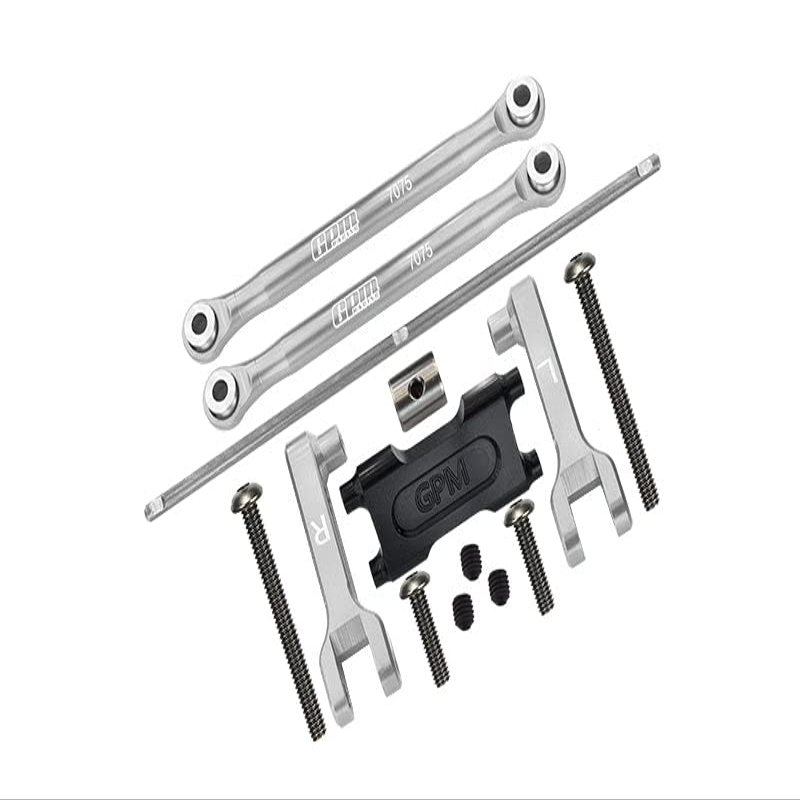 Axial 1/18 UTB18 Capra 4WD Unlimited Trail Buggy AXI01002 Upgrade Parts Aluminum 7075-T6 Rear Stabilizer Bar - Silver