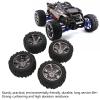 RiToEasysports RC Car Tires, 4PCS Rubber Tires for Maxx/Arrma Kraton 1/8 1/10 RC Car view 3