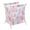 SEIWEI Large Sized Storage Basket Foldable Laundry Basket Collapsible & Convenient for Nursery Home Office Kids Toys Books view 1