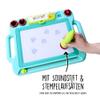 Simba Magnetic Drawing Board  Magnetic Magic Sketch Pad with Pen and Stamps, Reusable Writing and Drawing Tablet, Creative Learning Toy for Kids from 3 Years view 3