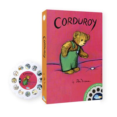 Moonlite Storytime - Corduroy Storytime Disc - A Magical Read Together - Projector Sold Separately - Digital Story w/ Sound FX - Toddler Early Learning Gifts for Kids Ages 1 Year & Up