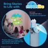 Moonlite Storytime Starter Pack with Smartphone Projector, Picture Disc and Four Stories, Ideal for Bedtime, Storytime, Family Travel and Thoughtful, Fairy Tales view 2
