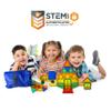 Tytan Tiles 220-Piece Supersized Magnetic Tiles Building Set, 1000s of Creations, Large 3D Castles, Massive Vehicles, & Rocket Ships, Kids STEM Toy, Architecture, Innovative Play, Ages 3 and Up view 4