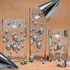 80 Floating Glitter Silver Pearls-Fills 2 Gallons of Transparent Gels for Floating Effect-with Measured Floating Gels Prep Bags for Best Results! view 1