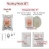 80 Floating Glitter Silver Pearls-Fills 2 Gallons of Transparent Gels for Floating Effect-with Measured Floating Gels Prep Bags for Best Results! view 4