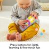 Fisher-Price Baby Learning Toy Laugh & Learn Sis Remote Pretend TV Control with Music & Lights for Infants Ages 6+ Months view 4