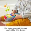 Fisher-Price Baby Learning Toy Laugh & Learn Puppys Remote Pretend TV Control with Music & Lights for Infants Ages 6+ Months view 3