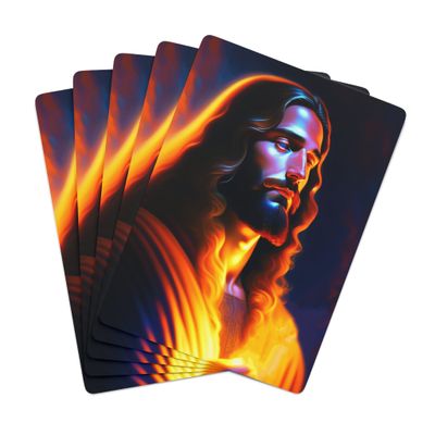 Brian Bula Jesus Playing Cards Cool Artisan Jesus Christ Cards