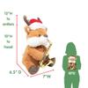 Cuddle Barn - Merry Saxmas Sterling | Animated Christmas Reindeer Stuffed Animal Plush Toy, Sways, Lights Up, and Plays Saxophone to Have Yourself a Merry Little Christmas, 12 inches view 2
