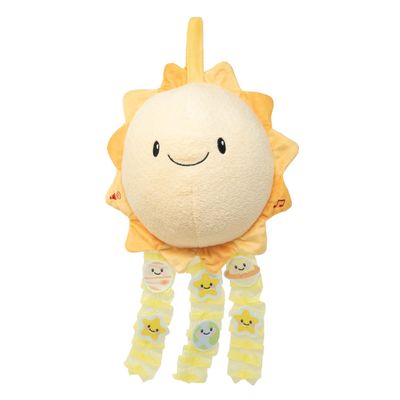 Cuddle Barn - Sunny | Animated Musical Stuffed Animal Plush Toy for Babies with Night Light Glow, Volume Control, 12 inches