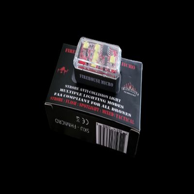 Firehouse Technology Micro White Drone Strobe Light 800 Lumen FAA Compliant for DJI, Autel and All Drones