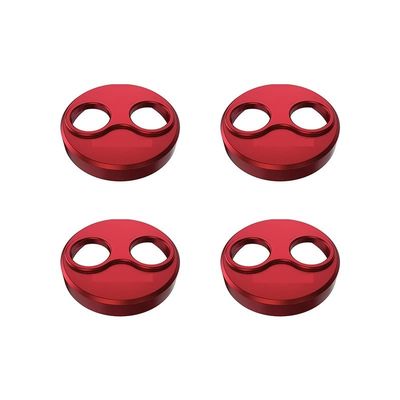 ABZEKH Drone Accessories 4pcs for Aluminum Alloy Protective Cover Motor dust-Proof Anti-Collision Cap Protector for FIMI X8 Mini Drone Accessories (Color : Red)