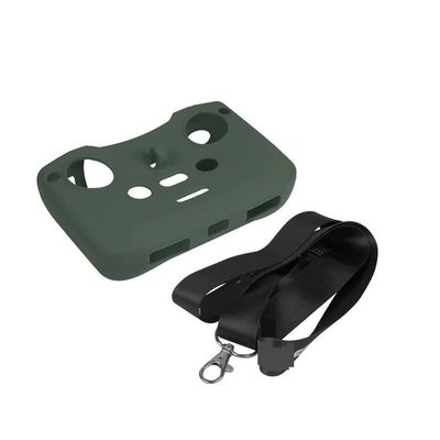ABZEKH Drone Accessories for RC-N1 Remote Control for Silicone Case Protection Cover with Lanyard Strap for DJI Mavic air 2 for air 2S /Mavic mini 2 for mini 3 pro (Color : Green)