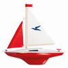 GNTHER FLUGSPIELE 1829 Sailing Boat Captain Hook, Approx. 24 x 31 cm, Sailing Boat with Adjustable Mainsail, Painted Wooden Deck and Special Paint, for the Bathtub, Garden Pond and Swimming Lake view 1
